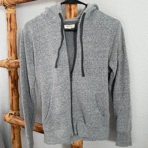 Madewell zip up sweater